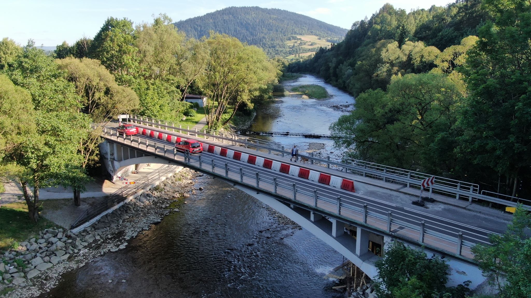 Remont mostu w Milówce - jak przebiegają prace? [WIDEO]